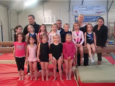 Enfants du groupe Bambi gym