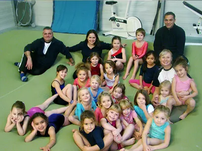 Enfants du groupe Bambi gym