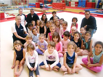 Enfants du groupe Bambi gym